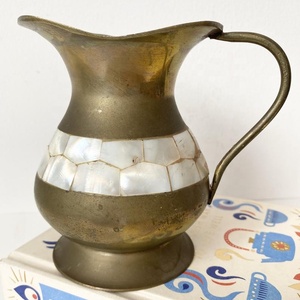 Jarra de latón vintage, decoración de boda para el hogar, precio de fábrica, jarra de nuevo diseño, jarra de centro de mesa a la moda - Product Image 1