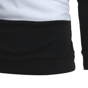 Wholesale Customized Plus Size Men's Double Layer Knitted Lined Fleece <b>Hoodies</b> High Long Sleeve Waterproof OEM <b>Plain</b> 100% Cotton - Product Image 6