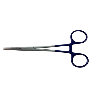 Pince à usage unique pour artères chirurgicales en acier inoxydable à poignée jaune de 6 pouces Instruments alimentés par des machines - Product Image 6