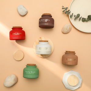 Bougies parfumées en cire de soja, Design de luxe OEM, artisanat jardin, cadeau parfumé, vente en gros, 50 pièces - Product Image 6