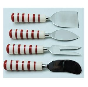 Juego de cuchillos de acero con mango de resina, 4 unidades - Product Image 6