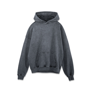 Sweat à capuche pour hommes gris, vêtement de bonne qualité, personnalisé, manches longues, surdimensionné, logo personnalisé, vente en gros, - Product Image 1