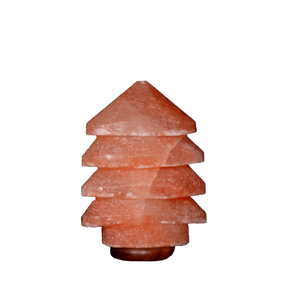 Lampe de Sel de l'Himalaya Sculptée en Forme de Fleur, Écologique et de Haute Qualité, en Matériau Organique, Veilleuse pour Noël et la Maison - Product Image 1