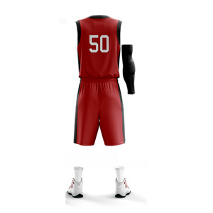 Custom Men high quality New arrivals Men's basketball club V-neck jersey breathable set for club playing game basketball uniform - Product Image 3