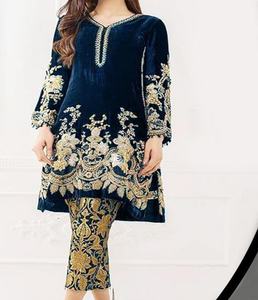 Señoras Shalwar Kameez _ ropa de fiesta personalizada Shalwar Kameez para mujer - Product Image 1