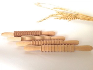 2021 Beech Wood Pasta Cutter Wooden Rolling Pin Spaghetti/Fettuccine/<strong>Tagliatelle</strong>/Pappardelle Pasta Maker - Product Image 4