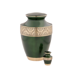 Vente chaude Urnes funéraires métalliques de conception royale et souvenirs Urnes funéraires très exigeantes pour les services funéraires - Product Image 5