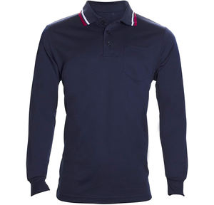 Polo de manga larga para árbitro, camisa deportiva de alta calidad para béisbol y Softball, malla de algodón - Product Image 2
