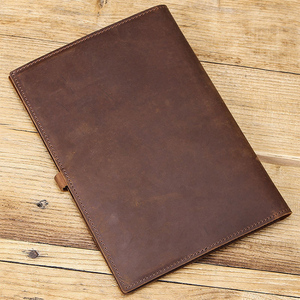 Portefeuille de voyage en cuir avec pochettes pour tablette pour documents - Product Image 6