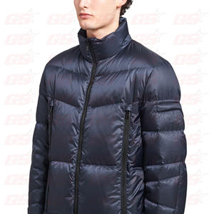 Vente en gros de vestes d'hiver à fermeture éclair pour hommes, taille XXXL, avec logo personnalisé, col rond, style professionnel, respirantes, séchage rapide - Product Image 5
