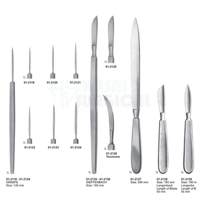Lames de bistouri chirurgicales, outils de bistouri chirurgicales de bonne qualité, poignée par le logo du client Ce / ISO - Product Image 6