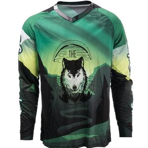 Venta al por mayor personalizado Cool Dry Team Motorcycle Racing Wear XL Button-Down Jersey para adultos ropa deportiva transpirable camiseta - Product Image 6