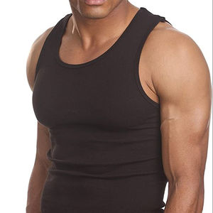 Camisetas sin mangas transpirables de secado rápido para hombre, de talla grande, de punto, Griptight Fitness GF-25323 - Product Image 1