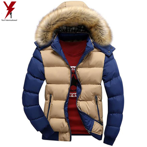 Veste décontractée en coton pour hommes, nouveau manteau d'hiver de marque en coton pour hommes - Product Image 5