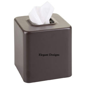 Caja de Pañuelos Metálica de Lujo, Forma Cuadrada, Hecha a Mano, Chapada en Oro, Duradera, de Alta Calidad, Embalaje en Cartón, Última Llegada - Product Image 5