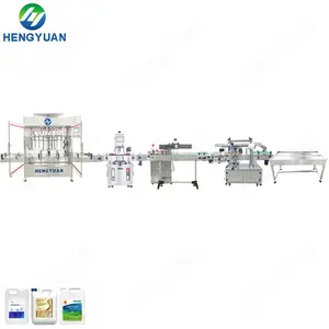 Car Urea Exhaust Gas Treatment Fluid Filling Equipment | Filling Capping Aluminum Foil Sealing Labeling Machines Production Line