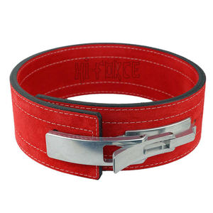 High Quality Fitness Sports Deadlift protection <b>Belt</b> Pull-up Strength <b>Training</b> Weightlifting Leather LEVER <b>Belt</b> - Product Image 2