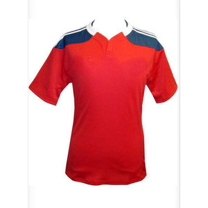 Chemises de rugby personnalisées brodées, style polo à manches longues, prix de gros - Product Image 3