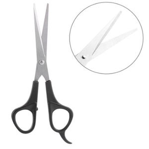 Beauté professionnelle en acier inoxydable étamage ciseaux de coupe de cheveux en céramique lame droite vis réglable émoussé/tranchant plastique - Product Image 3