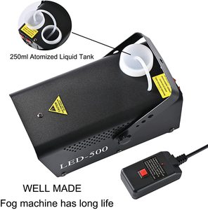 Máquina de humo led para <span class=keywords><strong>DJ</strong></span>, máquina de humo con Control remoto para fiesta de boda, efecto de escenario, 500W, RGB controlable, 3 en <span class=keywords><strong>1</strong></span> - Product Image 3