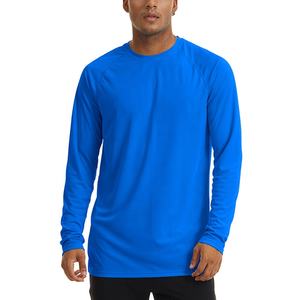 OEM, venta al por mayor de camisetas deportivas para hombres, personalizado, ajustado y de gran tamaño, manga larga, cuello redondo, sudadera y camiseta informal con nuevo diseño - Product Image 1