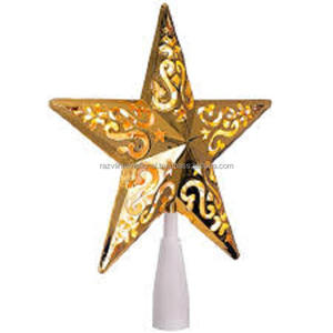 Luxury Gold Iron Metal <b>Christmas</b> <b>Tree</b> Stopper Powder Coated for Elegant Holiday Decorations - Product Image 3