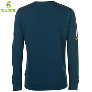 แขนยาวคอกลมมีกระดุมข้อมือและชายเสื้อทำจากผ้านุ่มที่มีขนแกะปัด - Product Image 2
