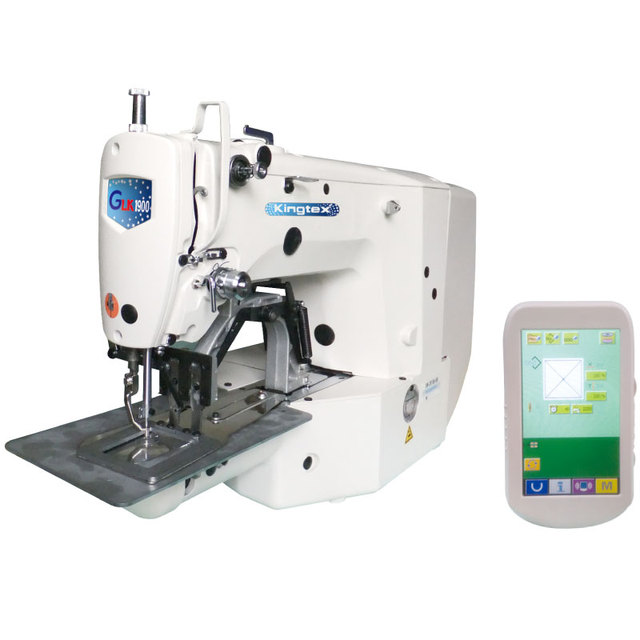 Brand New Kingtex GLK1910C-HS Computer-controlled, Directly-drive Type, High Speed, Shape-tacking Sewing Machine