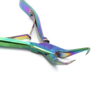 Alicates multicolores profesionales para extensiones de cabello Herramientas de lujo de arcoíris de la mejor calidad - Product Image 2