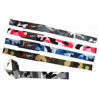 Sangles de poignet personnalisées bicolores en caoutchouc naturel, PVC, coton/polyester/néoprène, robustes, respirantes, légères et rembourrées pour poignées de barre