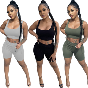 ชุดเสื้อกางเกงโยคะสำหรับผู้หญิง,ชุดเสื้อในยิมฟิตเนส - Product Image 2