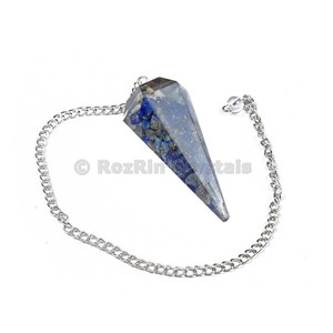 Péndulos curativos semipreciosos de hollita, orgón - Product Image 6