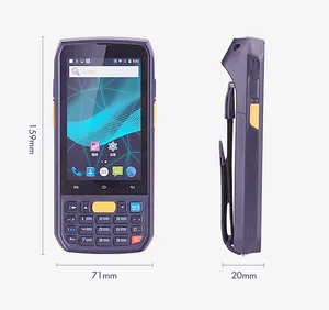 Unimes i70 iot Logistics Rugged Pda Ip65 Handheld Rfid Pda Android Smartphone Barcode Scanner