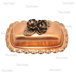 จานเนยทองแดงรูปไข่ คุณภาพเยี่ยม ขัดเงา สีโรสโกลด์ เป็นมิตรกับสิ่งแวดล้อม 100 ชิ้น สไตล์คลาสสิก ปรับแต่งได้ สำหรับโรงแรม - Product Image 6