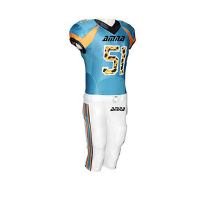 Conjuntos de Uniformes de Fútbol Americano Sublimados Completamente, Hechos de Poliéster con Fabricación OEM - Product Image 6