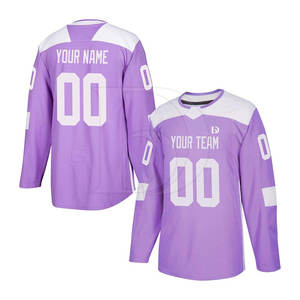 เสื้อกีฬาฮอกกี้น้ำแข็งคอวีออกแบบได้ตามต้องการทุกขนาดทุกสี - Product Image 1