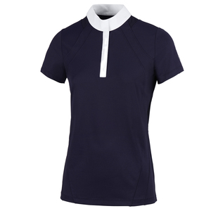 Outdoor Sports Women's <b>Lightweight</b> Horse Racing Wear <b>Ladies</b> Lace Show Shirt Design Sports And Outdoor Short Sleeve Rider Shirts - Product Image 5