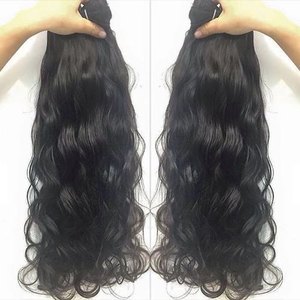 Extensions de cheveux bruts pour cuticules complète, vierge, cheveux non traités, haute qualité, 100%, couleur naturelle, vente en gros - Product Image 3