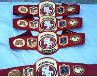 Ceinture de championnat en cuir personnalisée pour la boxe, le MMA, la lutte - Récompense durable unisexe pour les vainqueurs de tournois
