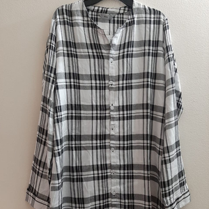 Colección de verano 2020 para mujer, blusa informal de algodón con estampado Floral y manga larga, cuello redondo, camisa con cierre de botones, stock LARGO DE Bangladesh - Product Image 1