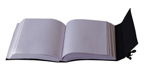 Cahier de Chakra, nouveau pentagramme, grand Journal en cuir gaufré celtique avec serrure, Journal avec pierre 10x7 pouces - Product Image 6