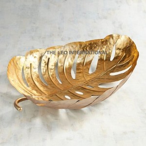 Silver Color <b>Decorative</b> Bowl Aluminum Metal Chocolate Fruits Serving <b>Kitchen</b> Dining Table Ware <b>Item</b> Bowl - Product Image 6