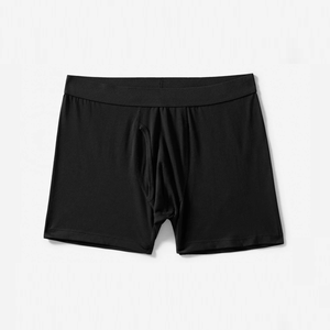 Calzoncillos Boxer de Cintura Alta para Hombre, Personalizados, Ecológicos, Antibacterianos, de Secado Rápido, 100% Algodón Tejido con Logotipo en Múltiples Posiciones - Product Image 5