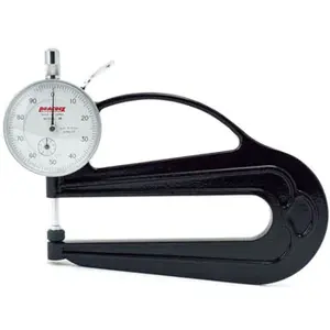 Reliable ultrasonic thickness Peacock gauge for holes, taper and roundness