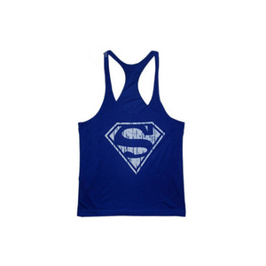 High Quality Custom Men's Plus Size Gym <b>Singlets</b> Breathable Knitted Tank Top for <b>Running</b> Fitness Casual OEM Services Available - Product Image 4