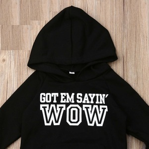 ชุดเสื้อผ้าเด็กผู้ชายเด็กทารกแรกเกิด2ชิ้นสเวตเชิ้ตมีฮู้ดกางเกงผ้าฟลีซ100% สีพื้นสำหรับฤดูใบไม้ร่วงฤดูหนาวงาน OEM - Product Image 2