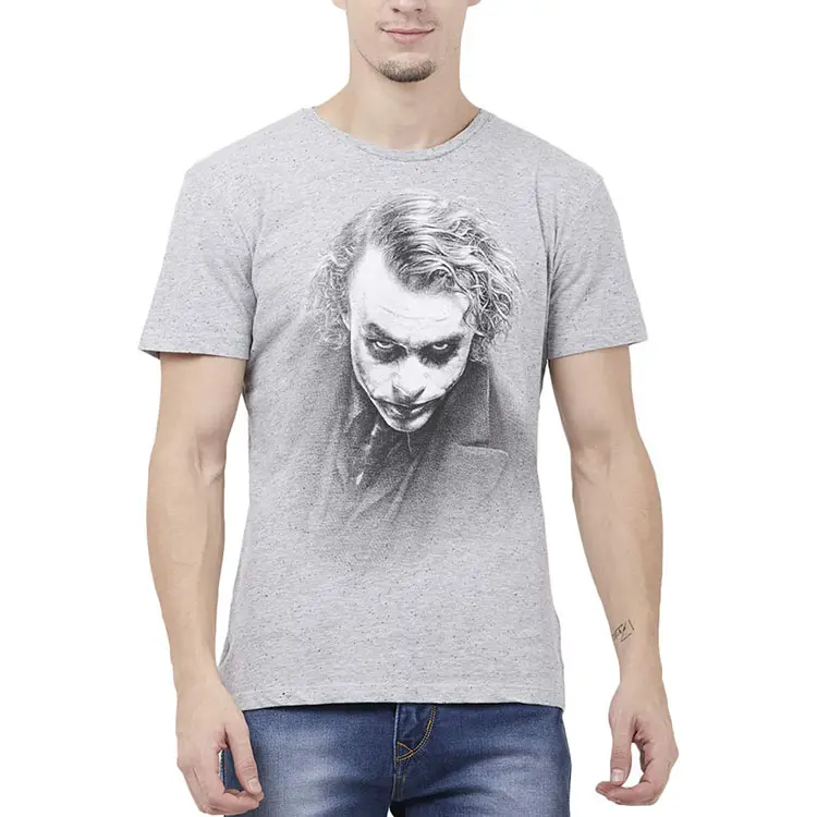 Camisetas con estampado 3D personalizado para hombre, camiseta de manga corta de verano, camiseta de Terror con cuello redondo, camisetas divertidas informales a la moda