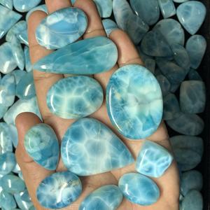 Piedra Larimar azul Natural de alta calidad Producto de piedras preciosas de calidad AAAAA - Product Image 2