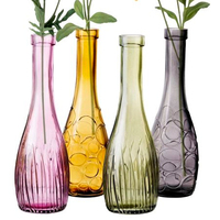 Vase de table en verre multicolore Lalique ELYSEE, design feuille d'érable, décoration d'intérieur, anniversaire de mariage