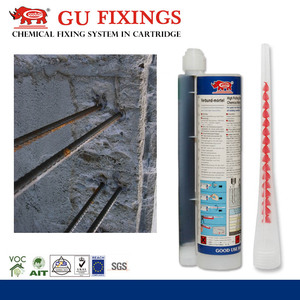 Adhesivo Epoxi Acrílico de Doble Cartucho de 360 ml para Anclaje de Estructuras de Hormigón M8-M36 en Áreas Difíciles de Acceder - Product Image 3